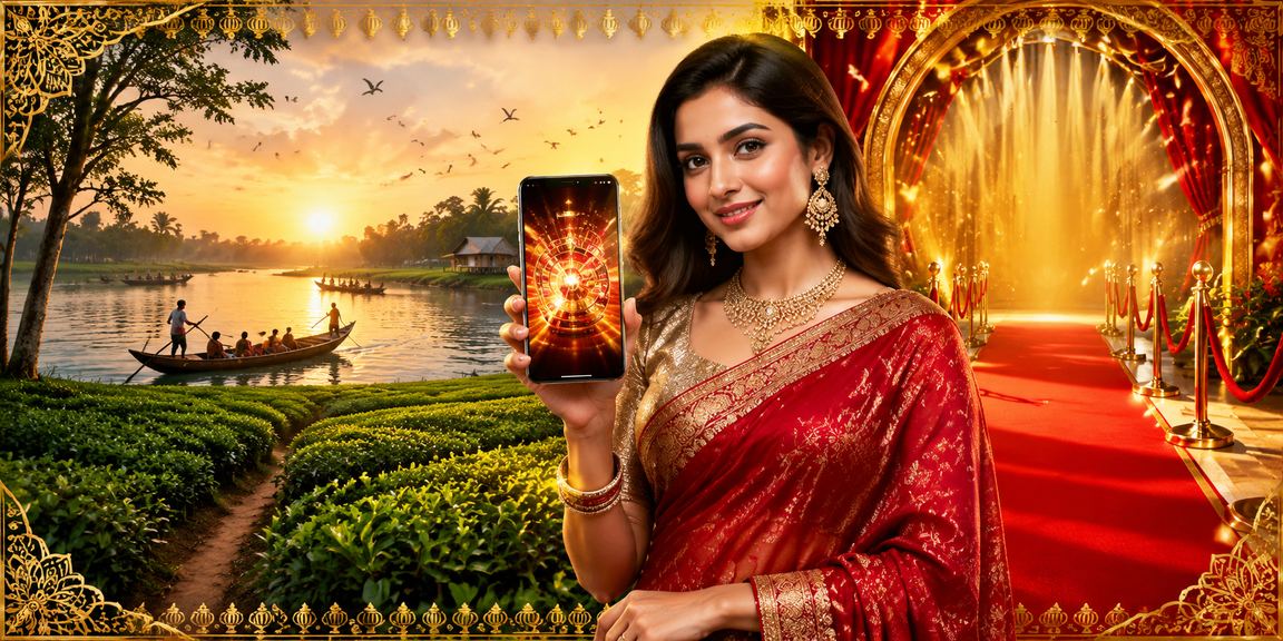 বরিশালে চা বাগানের পাশে ক্যাসিনো অ্যাপে ম্যাচ অডস দেখছেন ব্যবহারকারী