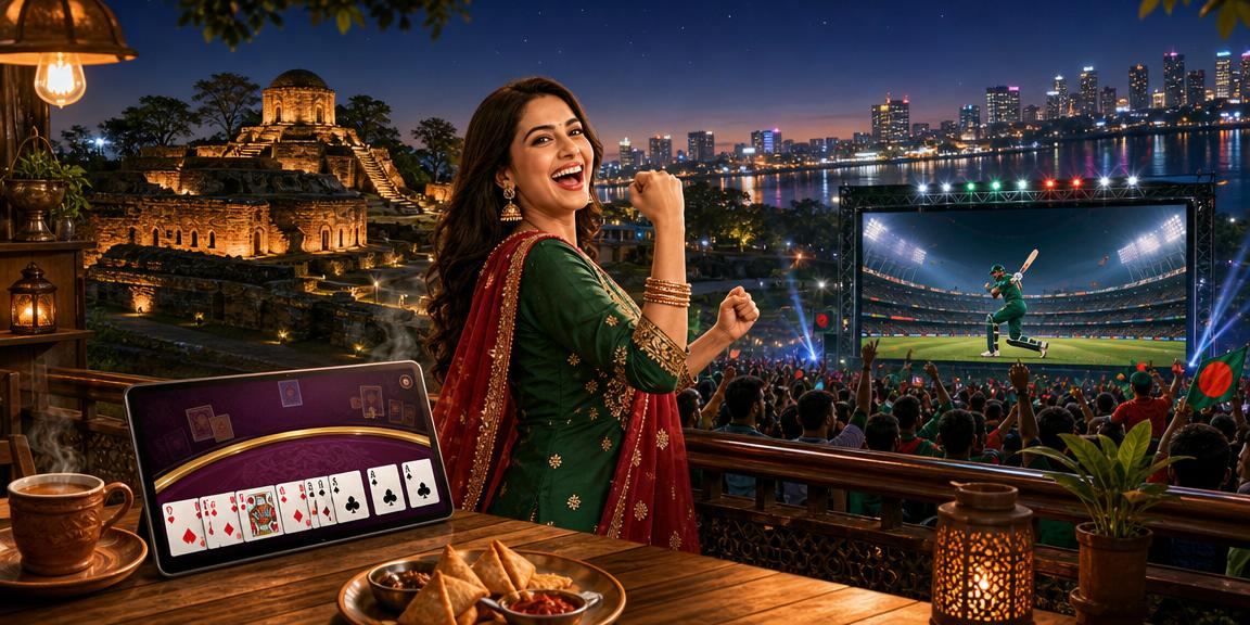 কুমিল্লায় বাংলাদেশি মডেল ক্রিকেট বেটিং ও জ্যাকপট গেমে মনোযোগী